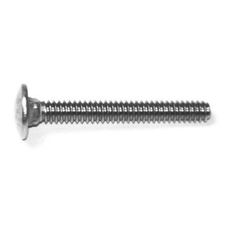 Midwest Fastener 3/16-24 x 1-1/2" 18-8 Stainless Steel Coarse Thread Carriage Bolts 8PK 78844